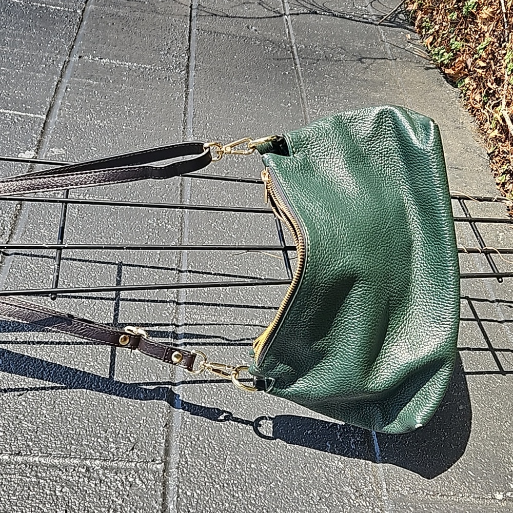Valentina sholder bag forest green